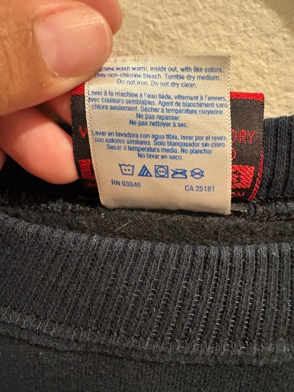 Diamond Supply Pullover Sweatshirt Men’s Size Medium Faded Distressed Y2K - Picture 6 of 12